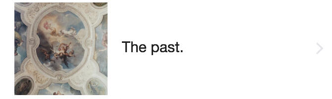the past.